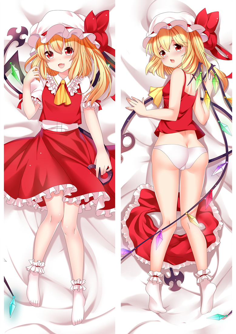 Flandre Scarlet - Touhou Project Full body waifu japanese anime pillowcases